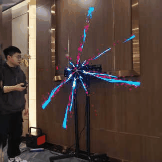 ๐3D Hologram LED Fan Projector